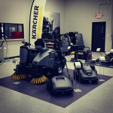 Stop by the new facility in Houston to see a demonstration of Karcher's floor care equipment.